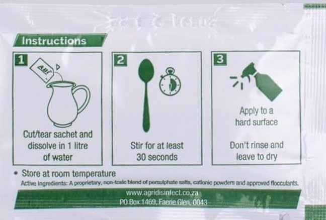 hand sanitizer disinfectant